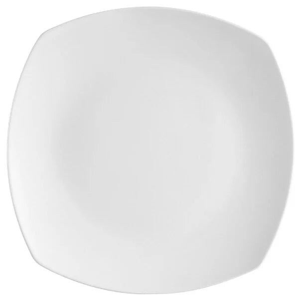 Square Plate 6 1/4" (36/Case) – A compact 6 1/4-inch square plate, ideal for serving bread, desserts, small appetizers, or side dishes. Made from durable, high-quality stoneware, perfect for restaurants, cafés, catering, and everyday commercial use.