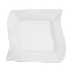 Square Pasta Bowl 16oz 12" (12/Case) – A 16-ounce square pasta bowl with a 12-inch diameter, ideal for serving pasta, salads, or generous entrée portions. Made from durable, high-quality stoneware, perfect for restaurants, cafés, catering, and modern table presentations.