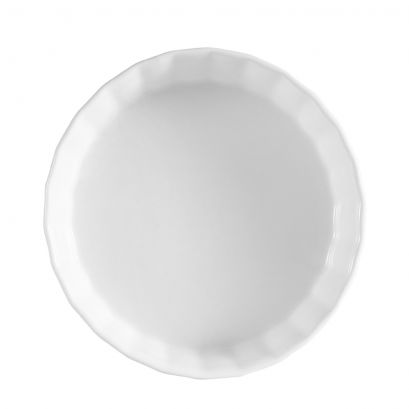C.A.C. QCD-7 7 1/2-inch quiche dish with 18 oz capacity, case of 24