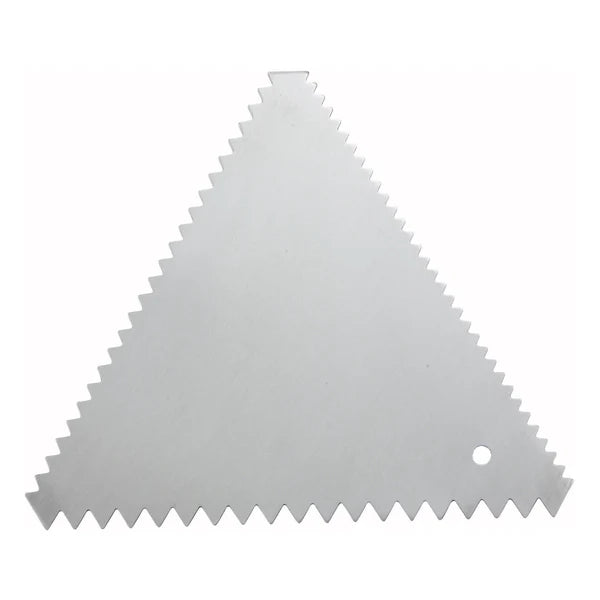 Winco SDC-6, 6pcs/pk, S/S Triangle Cake Decorating Combs