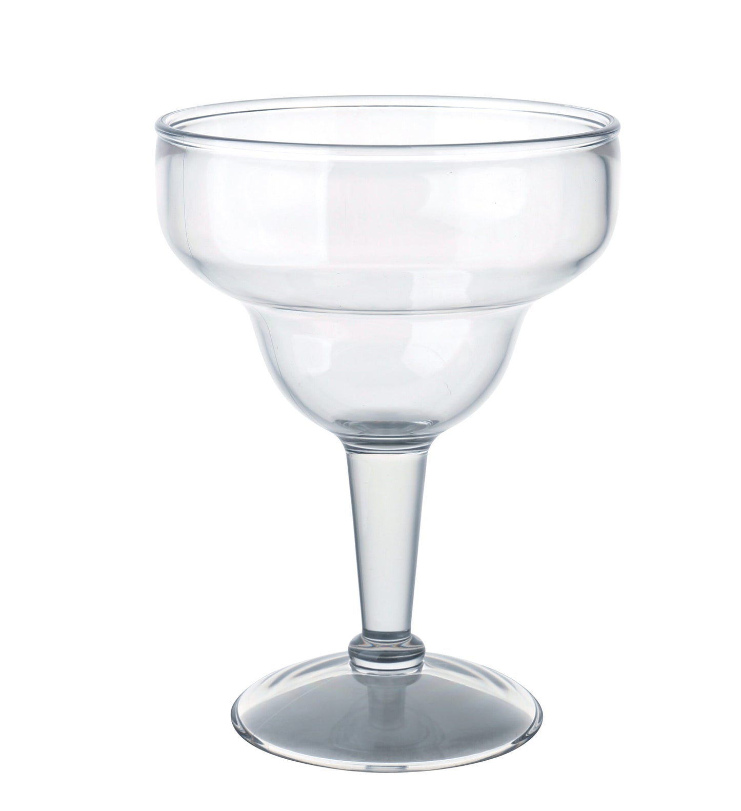 Yanco Jumbo Margarita SM-36-MG brings a fun, eye-catching presence to any bar or beverage service with its oversized 36 oz capacity and classic margarita silhouette. Made from high-quality SAN polymer plastic, this glass offers the clarity of glassware with the durability needed for fast-paced restaurants, bars, poolside service, and outdoor dining. Lightweight, BPA-free, and dishwasher safe, it delivers long-lasting performance without sacrificing style.