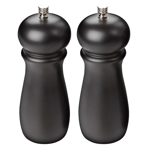 Winco SP-624, 2pcs/set with 2 extra knobs Pepper Mills