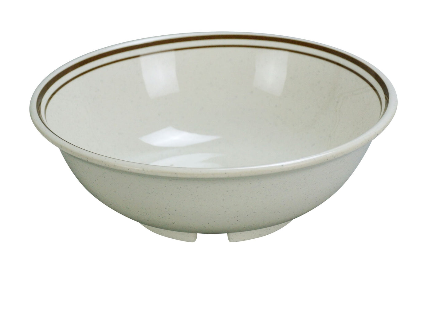 Yanco Deep Rim Soup Bowl SS-507 is a durable and stylish serving piece, designed for both commercial and personal use. With a 32 oz. capacity and deep design, this bowl measures 7.5 inches in diameter and 2.5 inches in height, making it ideal for serving soups, salads, rice, and appetizers. Crafted from high-quality melamine, it mimics the look of ceramic while offering superior durability and break resistance.