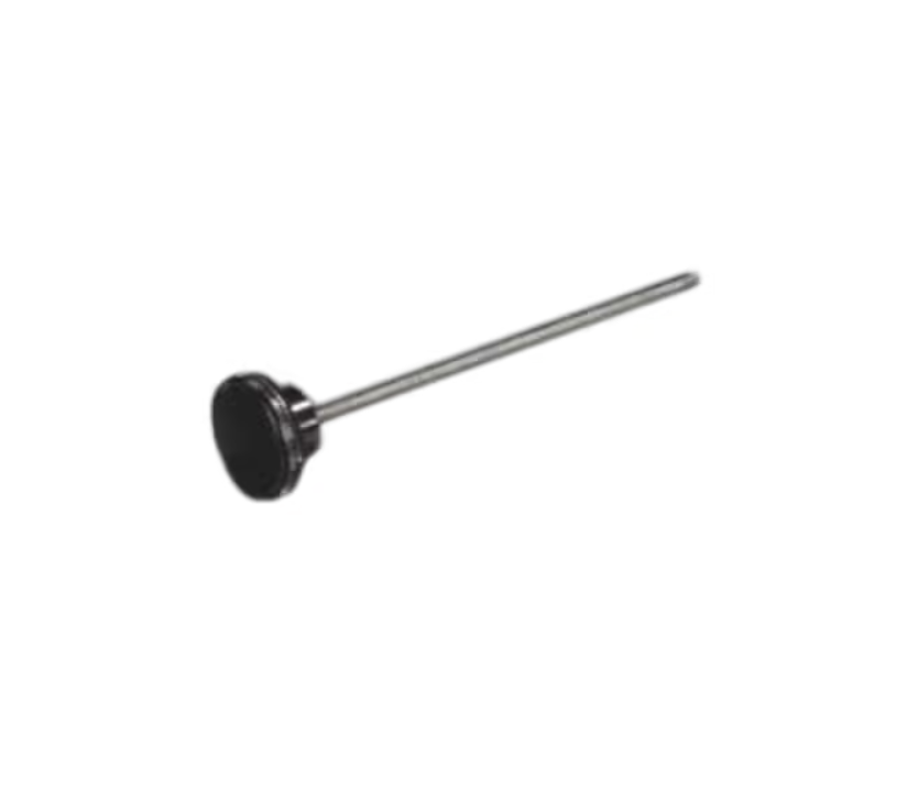 Maintain your Six Star sneeze guard system with the 2.95 x 1.65 x 1.6 Inch Black Sneeze Guard Post Knob 670600. Designed as replacement hardware for compatible food bar sneeze guard posts.