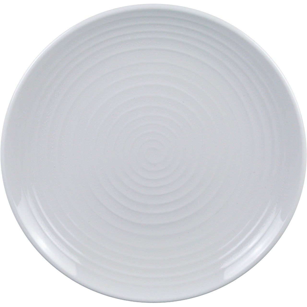 Yanco Round Plate MD-111 Crafted from high-quality melamine, this plate boasts a stunning white finish that will complement any table setting. Measuring 10-1/2" in diameter, it provides ample space for your favorite dishes while retaining a sleek, modern look. The Milando Plate is also dishwasher safe, making it an easy choice for busy households and commercial kitchens alike.