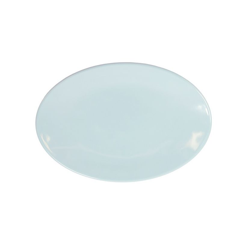 Yanco Oval Plate BS-2910 is a great and affordable restaurant tableware. It is made from durable and reliable melamine material, which makes the plate look like ceramics. You can use this stylish plate to serve any dish you want. For example, you can use it for rice, noodles, appetizers or hot meals. The Bay Shell collection has an elegant and stylish design. Performed in light blue color, it will perfectly fit any restaurant environment. Whether it's an Italian, Japanese or American cuisine, it will subtly