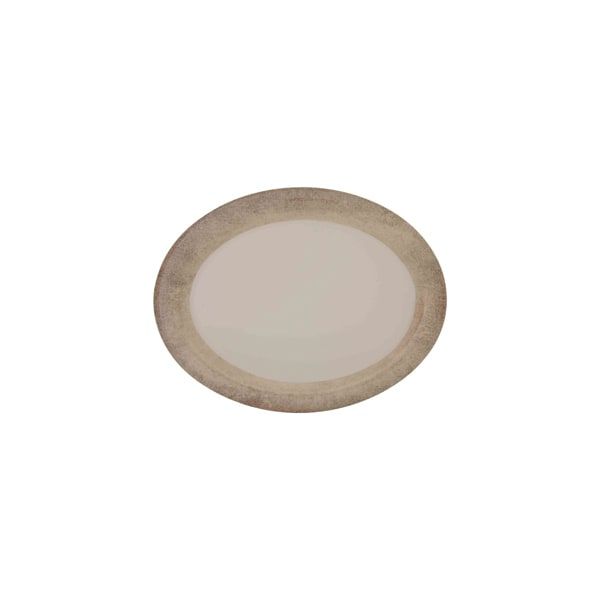 Thunder Group Platter 12/Pcs is perfect for serving salads, pastas, baked goods or sides. Even fresh fruits and vegetables will look like an exquisite dish on a platter like this. The Jazz collection has a vintage and elegant appearance. All Western Lotus tableware features creamy color and beige pattern made to resemble cracked edge of the ceramics.