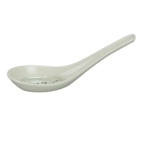 Yanco Soup Spoon HO-7001 is a great, extra-strong and affordable tableware solution for your food-serving establishment. Made from the high-quality melamine, the spoon doesn't bend or scratch. Melamine also makes the spoon look like handmade ceramics. These spoons are ideal for soups, desserts or appetizers. These Japanese style spoons can become a great addition to your melamine tableware collection. They have a stylish appearance and will perfectly fit most of the establishments' interiors.