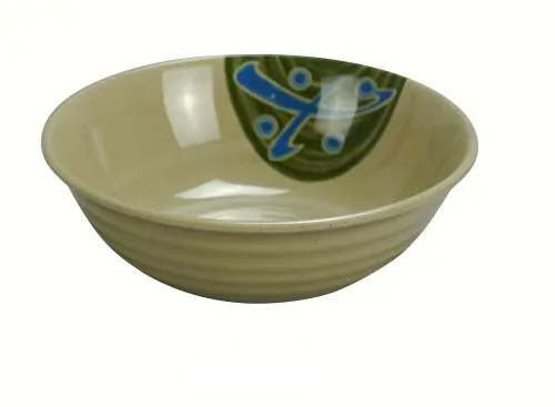 Yanco Bowl JP-3002 is a great and affordable restaurant tableware. It is made from durable and reliable melamine material, which makes the bowl look like ceramics. You can use these unique round bowls to serve such dishes like rice, miso soup, noodles or salads. Thanks to the elegant Japanese collection style, the bowl will perfectly fit any food-serving establishment design. Performed in Japanese style, such melamine tableware is an ideal solution for those who choose high-quality.