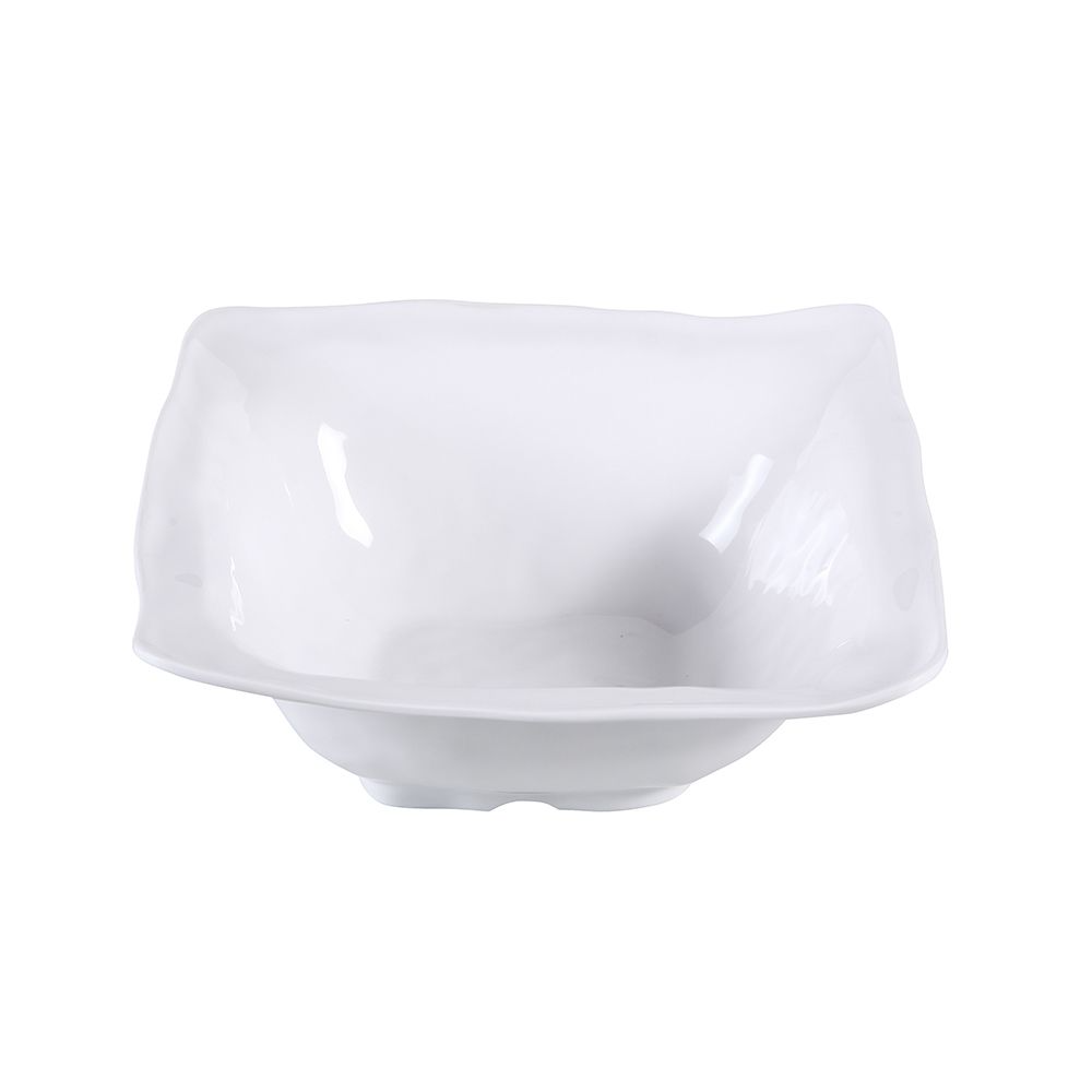 Yanco Square Bowl CAT-1280 6/Pcs is a great and affordable restaurant tableware. It is made from durable and reliable melamine material, which makes the bowl look like ceramics. You can use these unique square bowls to serve such Asian dishes like rice, miso soup, noodles or salads. Thanks to the stylish Catering collection style, the bowl will perfectly fit any food-serving establishment design. Melamine tableware is an ideal solution for those who choose high-quality, durable and affordable dinnerware.