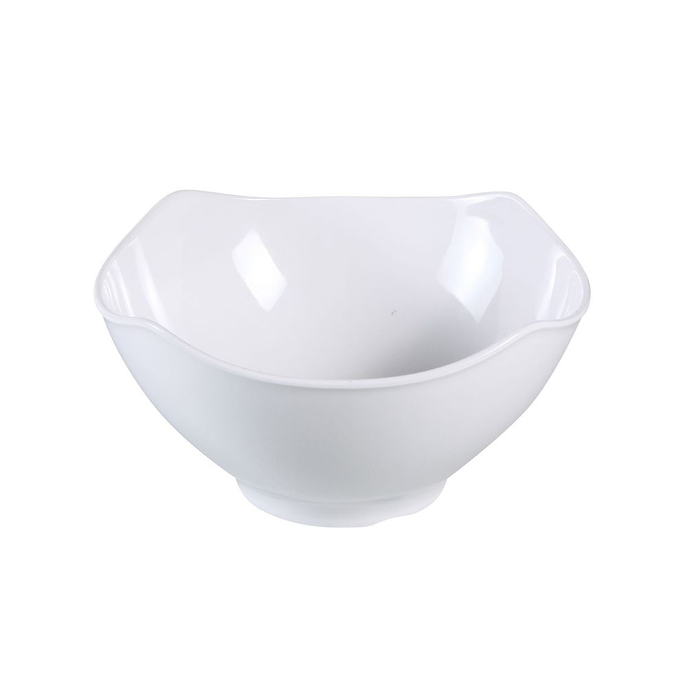 Yanco Bowl CAT-3616 6/Pcs is a great and affordable restaurant tableware. It is made from durable and reliable melamine material, which makes the bowl look like ceramics. You can use these unique square bowls to serve such Asian dishes like rice, miso soup, noodles or salads. Thanks to the stylish Catering collection style, the bowl will perfectly fit any food-serving establishment design. Melamine tableware is an ideal solution for those who choose high-quality, durable and affordable dinnerware