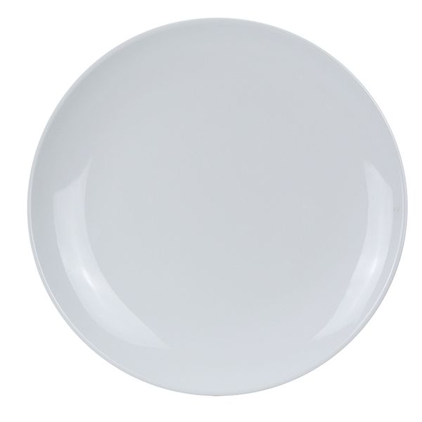 Yanco Round Plate CO-107 It is made from durable and reliable melamine material, which makes the plate look like ceramics. Melamine tableware is a perfect solution for those who choose a reliable, durable, high-quality and affordable dinnerware for their food-serving establishment. These round plates are easy to clean, NSF listed and BPA safe.