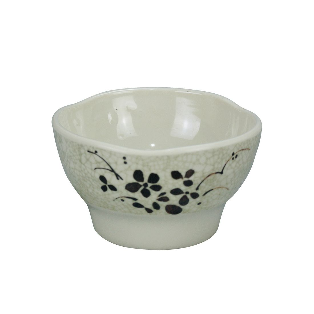 Yanco Rice Bowl HO-3706 is a great and affordable restaurant tableware. It is made from durable and reliable melamine material, which makes the bowl look like ceramics. You can use these unique round bowls to serve such dishes like rice, miso soup, noodles or salads. Thanks to the elegant Honda collection style, the bowl will perfectly fit any food-serving establishment design.