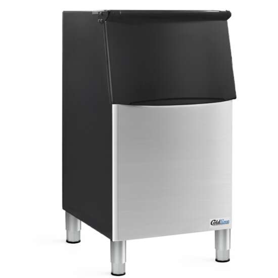 Coldline EIC350BIN 23-inch ice storage bin with a 200 lb. capacity, BIN ONLY. Durable and compact design, ideal for pairing with modular ice machines. Perfect for restaurants, bars, or cafes needing reliable and efficient ice storage solutions