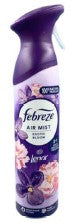 Febreze Exotic Bloom air freshener spray, 185 ml, eliminates odors and leaves a long-lasting fresh, exotic floral fragrance.