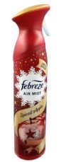Febreze Air Freshener Spray in Spiced Apple scent, 185 ml bottle for eliminating odors and freshening rooms.