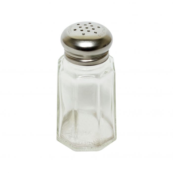 Thunder Group Paneled Shaker offers the perfect blend of durability and elegance for professional dining environments. Crafted with sturdy glass bodies and sleek stainless steel caps, each 1 1/4 oz shaker is designed for reliable use and easy refilling. Measuring 1 5/8" in diameter and 3 3/8" in height, these compact shakers feature a classic paneled design that enhances both grip and tabletop presentation.