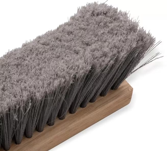 Shop the Flo-Pac 24 Inch Gray Flagged Floor Sweep with soft flagged filaments for sweeping dust and fine particles on smooth surfaces. Ideal for commercial and industrial floor cleaning.