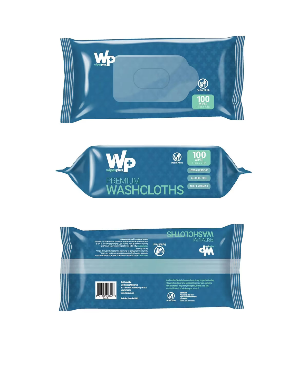 WipesPlus Premium Adult Washcloth provides a soft and convenient cleansing solution for personal hygiene and incontinence care. Ideal for healthcare facilities, home care and daily personal use.