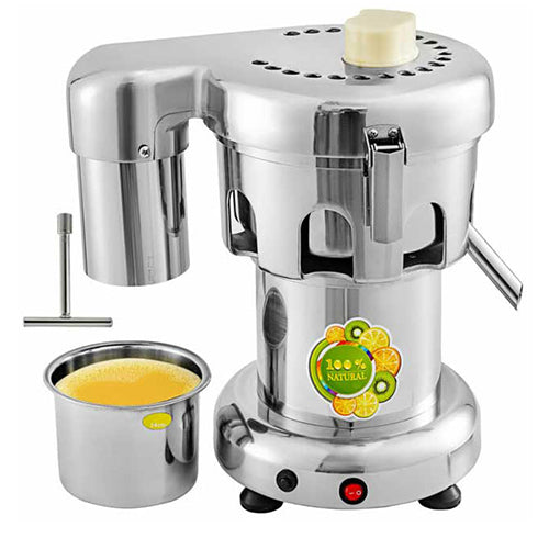Prepline JuiceFaster2000 commercial juice extractor with 3/4 HP motor, designed for fast and efficient juice extraction in cafes, restaurants, and juice bars.