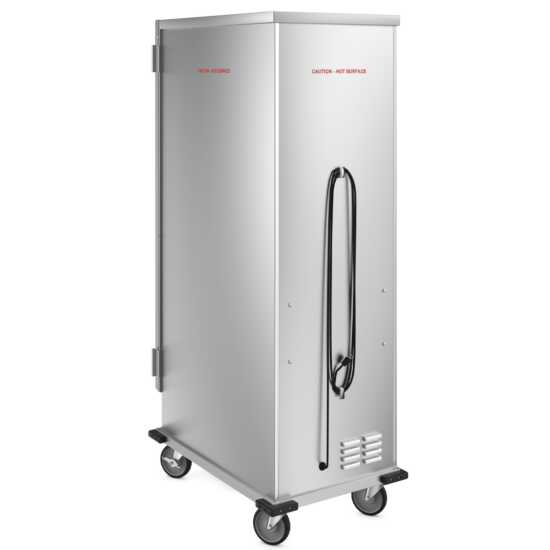 Prepline MPN1836 Full Size Heated Warming Holding Cabinet with Clear Door, ideal for keeping food at optimal temperatures in restaurants, catering events, and buffets. Ensures consistent warmth and freshness.