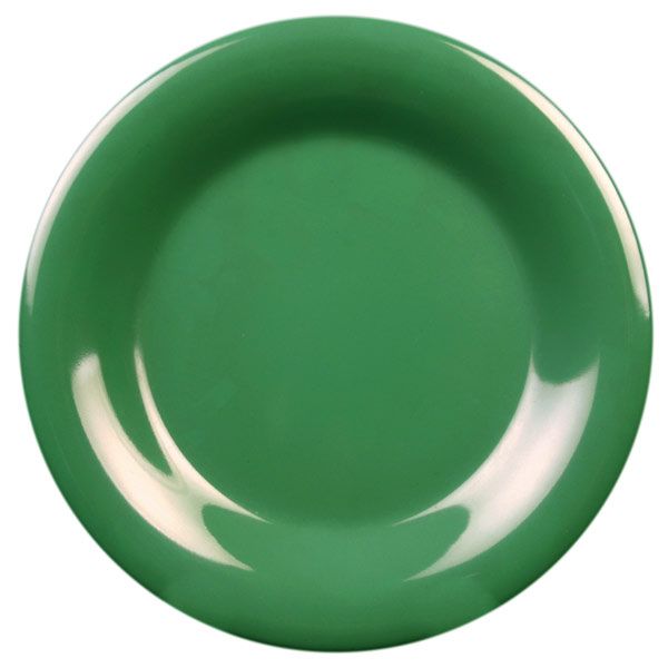 Yanco Wide Rim Round Plate MS-010GR It is made from durable and reliable melamine material, which makes the plate look like ceramics. You can use this stylish plate to serve any dish you want. For example, you can use it for rice, noodles, appetizers or hot meals. The Milestone collection has an elegant and stylish design. Performed in green color With a wide rim, it will perfectly fit any restaurant environment.