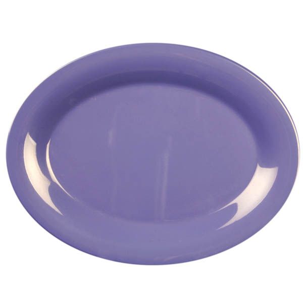 Yanco Oval Platter MS-209BU Performed in stylish blue color, it can be used for serving vegetables, cold cuts, fresh greens or Asian appetizers. Manufactured from durable and reliable melamine, this dinnerware is popular for being unbreakable and affordable at the same time. Thanks to the stylish Milestone collection, these platters will perfectly fit any establishment design. They will always look nice in your cafe, restaurant or catering events.