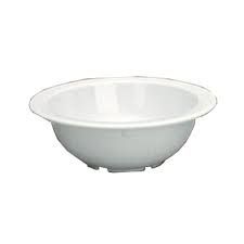 Yanco Fruit Bowl NS-303W is made from durable and reliable melamine material, which makes the bowl look like ceramics. You can use these unique heavy-weight round bowls to serve such dishes like fruits, ice cream or other desserts. Thanks to the elegant Nessico collection style, the bowl will perfectly fit any food-serving establishment design.