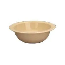 Yanco Grapefruit Bowl NS-306T It is made from durable and reliable melamine material, which makes the bowl look like ceramics. You can use these unique heavy-weight round bowls to serve such dishes like fruits, ice cream or other desserts. Thanks to the elegant Nessico collection style, the bowl will perfectly fit any food-serving establishment design.
