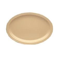 Yanco Oval Platter NS-513T Performed in stylish color, it can be used for serving turkey, vegetables, cold cuts or Asian appetizers. Manufactured from durable and reliable melamine, this dinnerware is popular for being unbreakable and affordable at the same time. Thanks to the stylish Nessico collection, these platters will perfectly fit any establishment design. They will always look nice in your cafe, restaurant or catering events.