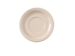 Yanco Saucer NS-9012T is a perfect match to Coupe melamine cups that will make your table setting complete and more sophisticated. Thanks to the durable melamine material that has an unbreakable structure, this saucer is a reliable option for your food-serving establishment. It can be used in restaurants and catered events, outdoor dining areas, diners and cafes, and even hotels and poolside parties. They are also NSF listed, which makes them safe for personal or commercial usage.