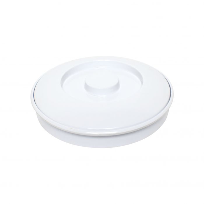 Thunder Group Tortilla Server with Lid is a perfect solution for your food-serving establishment. It can be used for serving fresh-baked tortillas, pies or other appetizers. Manufactured from durable and reliable melamine, this dinnerware is popular for being unbreakable and affordable at the same time. All items in the Nustone collection have a great appearance.