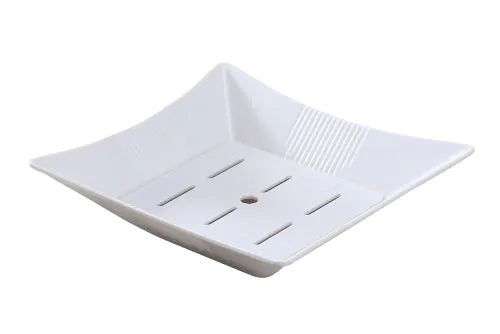 Yanco Rectangular Seafood Bowl OK-2550 6/Pcs It is made from durable and reliable melamine material, which makes the bowl look like ceramics. You can use these unique rectangular bowls to serve such dishes like seafood, rice, soups, salads or side dishes. Thanks to the elegant Osaka collection style, the bowl will perfectly fit any food-serving establishment design.