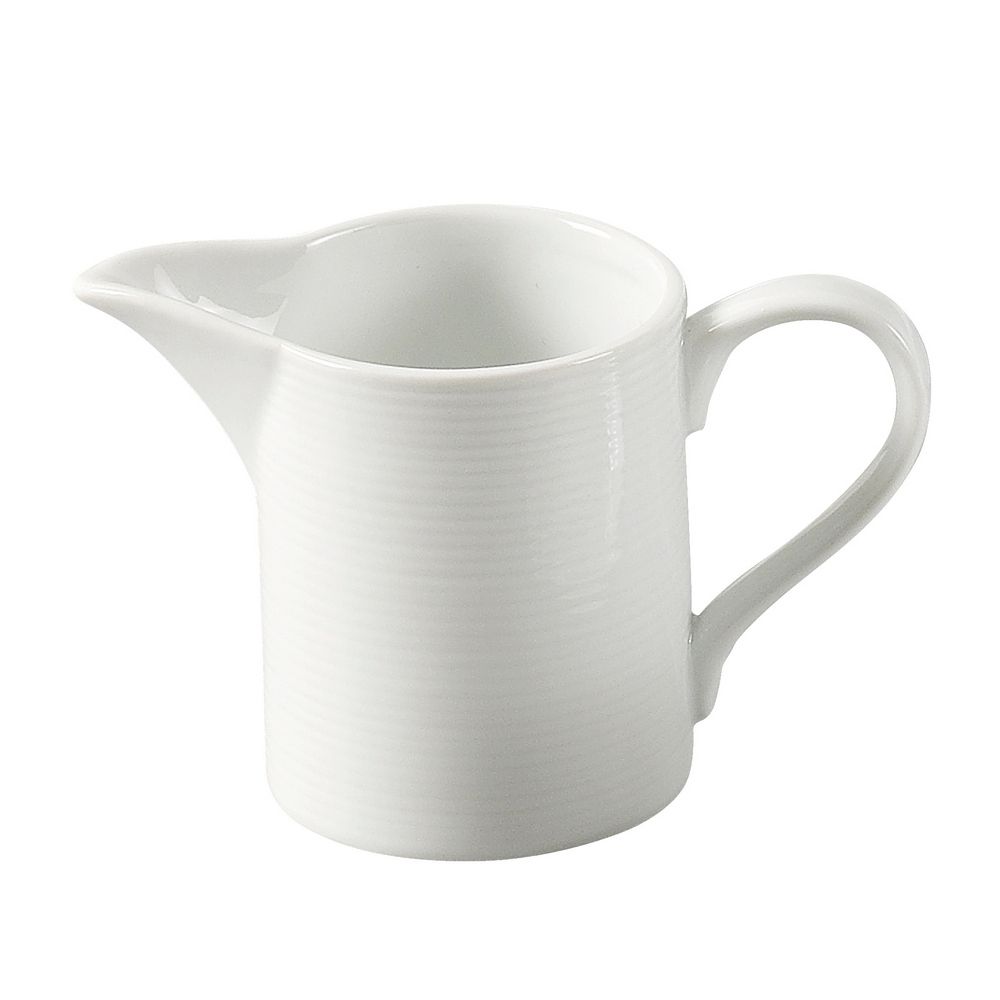 Yanco Creamer PA-PC is a refined addition to any restaurant, café, or hotel beverage service. Designed for serving cream, half & half, or milk alongside coffee and tea, this creamer features a well-defined spout and a petite handle for easy pouring. Crafted from durable porcelain, it withstands heavy daily use while maintaining an elegant, super white finish that enhances table presentation.