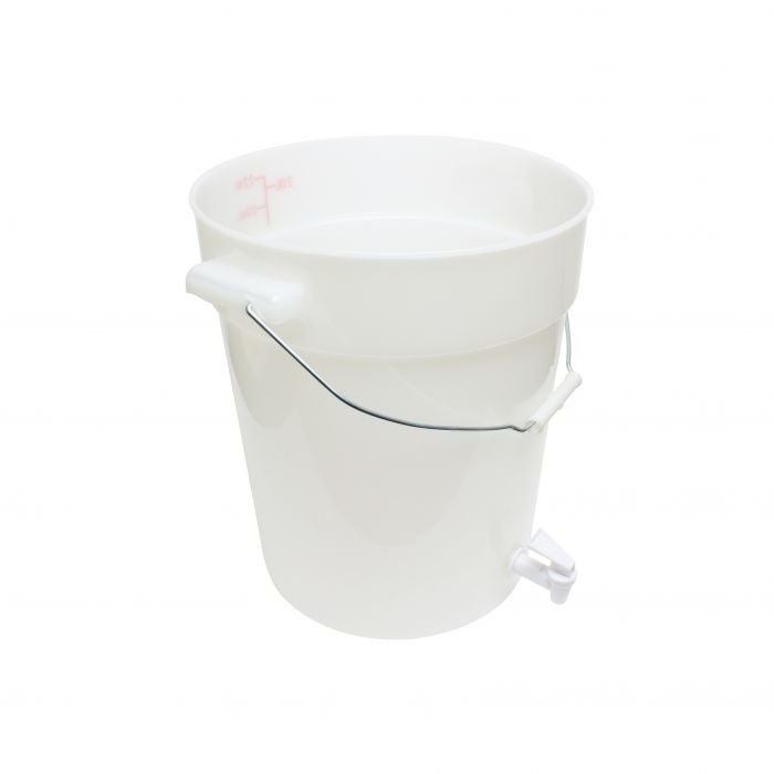 Thunder Group Beverage Dispenser with Leak-Proof Faucet is a direct replacement for the lid that came with your 6 Gal beverage dispenser, this lid enables you to continue using your dispenser long after the original lid is lost or wears out. Its durable polypropylene plastic construction is stain- and chemical-resistant for longevity and it's translucent so your staff can see the level of product within the container.