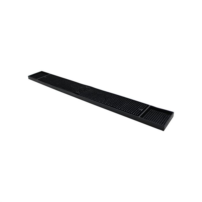 Thunder Group Mat promotes sanitation and safety in your establishment. Designed to provide drainage as well as friction, this bar mat helps prevent glasses from slipping and offers a bristled surface to allow air to flow for fast drying. Made from durable plastic, this bar mat is exceptionally durable and is designed to serve your business for years. Featuring an elegant red color, this bar mat will look great as part of any setting.