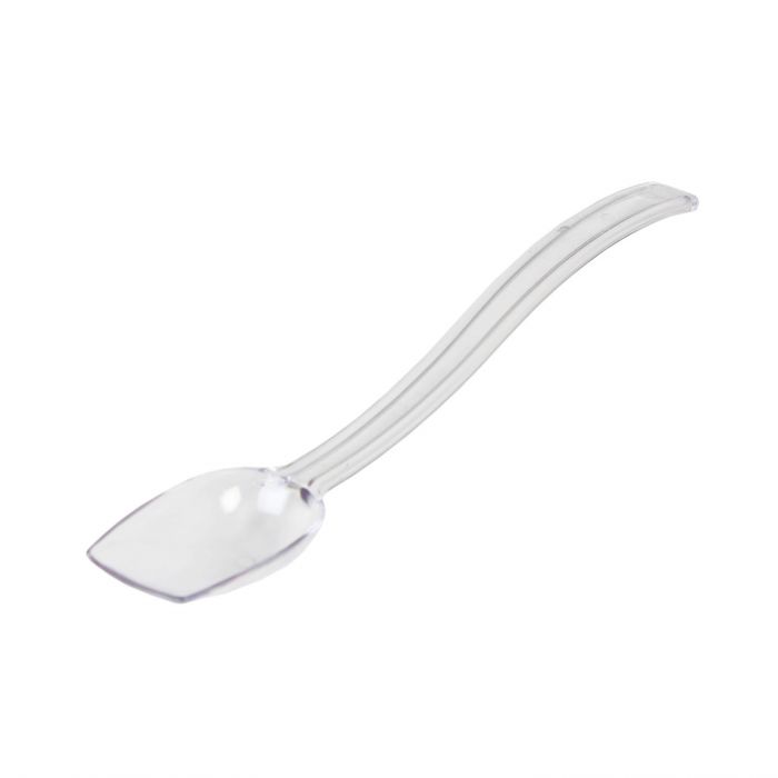 Thunder Group Solid Spoon Buffet 12/Pcs is perfect for serving both hot and cold dishes. This spoon is designed with a solid bowl for easy portioning and spill-free serving. Made from durable polycarbonate, this serving spoon is easy to clean and will endure the rigors of high volume settings. Thanks to its slender handle, this solid serving spoon provides a comfortable grip while ensuring a touch-free service.