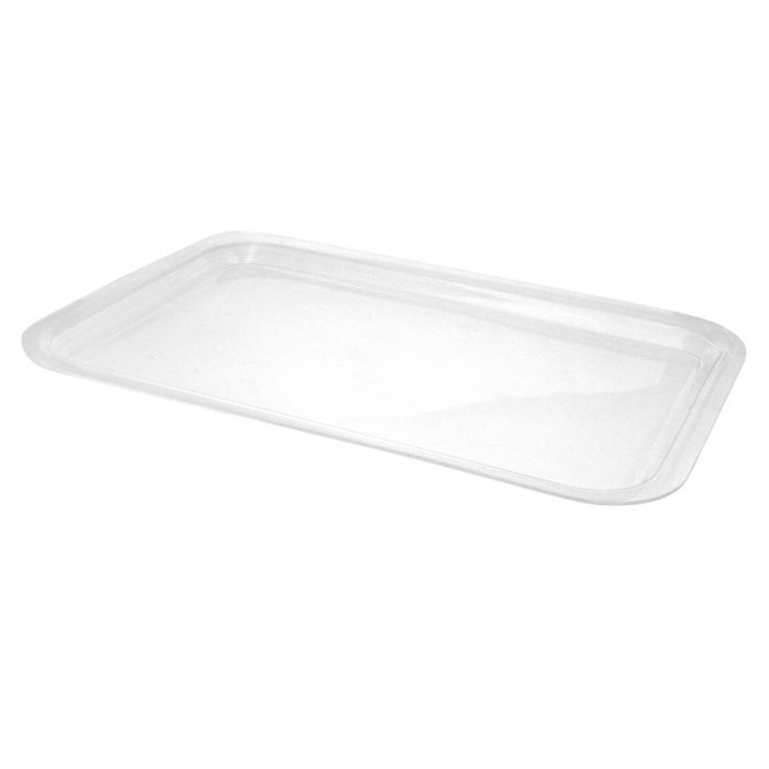 Thunder Group Tray for PLDC001 & PLDC002 is designed to elevate pastry presentation with its spacious dimensions and clean, polished appearance. Measuring 20 1/4 inches by 13 1/4 inches, this tray offers ample surface area for arranging a wide variety of baked goods, making it a versatile addition to both display cases and prep areas. Made from durable, lightweight acrylic, it ensures easy handling while showcasing pastries with crystal-clear clarity.