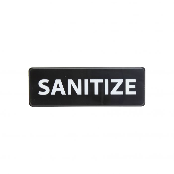 Thunder Group Information Sign with Symbol is designed to promote hygiene and sanitation in various environments. Featuring white lettering on a black background and a clear graphic image, this information sign is highly visible and helps get your message across clearly. The sign features universal symbols and clear letters on anti-glare surfaces to give a professional, seamless look to any space.