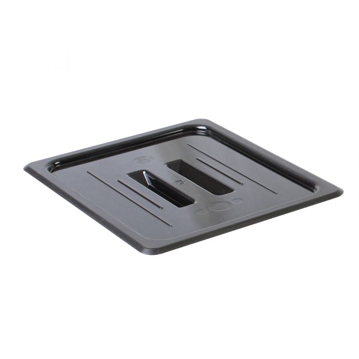 Thunder Group Solid Cover For Half Size Food Pan is a dependable solution for commercial kitchens that prioritize durability and efficiency. Designed to fit half-size food pans, this solid cover is made from high-quality polycarbonate, offering excellent resistance to breakage and scratching. Its clear construction allows for easy visibility of contents without the need to remove the lid, helping streamline kitchen operations. A built-in handle ensures a secure grip for quick and convenient use.