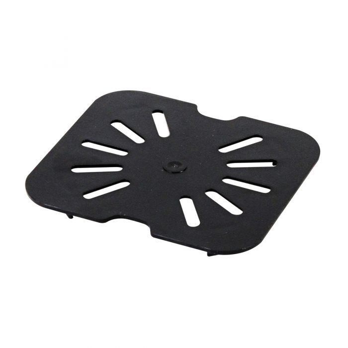 Thunder Group Drain Shelf for Sixth Size Pan is an essential accessory for enhancing kitchen efficiency and food safety. Designed to fit seamlessly into sixth-size food pans, this drain shelf helps keep contents elevated and out of liquid, preserving food quality. Made from clear, shatter-resistant polycarbonate, it withstands the demands of commercial use while allowing easy visibility of stored contents.