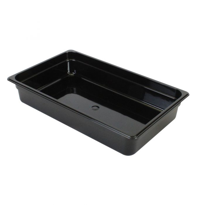 Thunder Group Full Size Food Pan is built for the rigorous demands of commercial food service. With a depth of 4 inches, this clear polycarbonate pan offers ample space for storing, prepping, and serving a wide variety of ingredients and dishes. Its durable, shatter and scratch resistant construction ensures reliable performance in busy kitchens, while the transparent design allows for quick content identification.