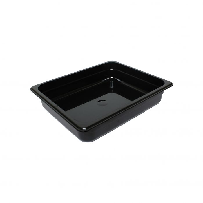 Thunder Group Half Size Food Pan is built for the rigorous demands of commercial food service. With a depth of 2 1/2 inches, this clear polycarbonate pan offers ample space for storing, prepping, and serving a wide variety of ingredients and dishes. Its durable, shatter and scratch resistant construction ensures reliable performance in busy kitchens, while the transparent design allows for quick content identification.