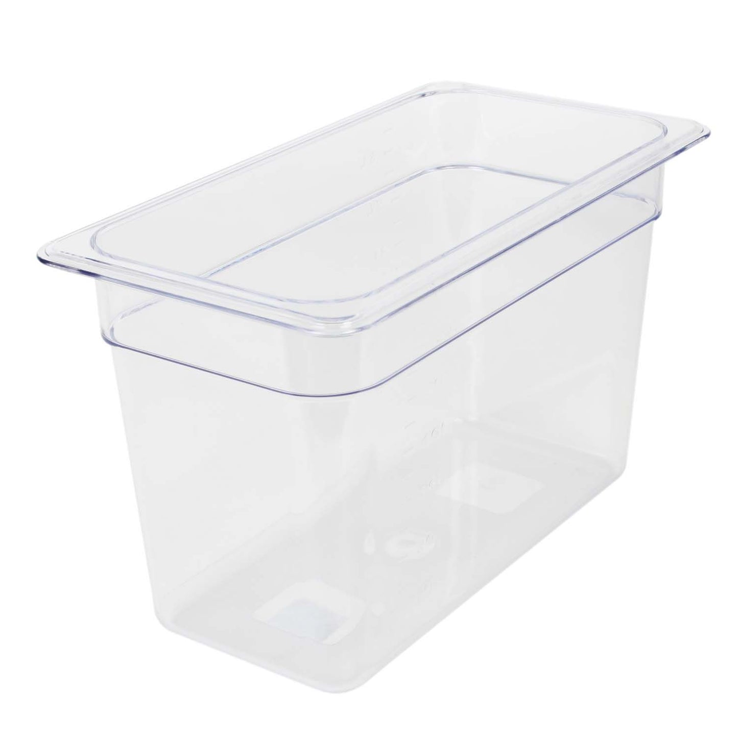 Thunder Group Third Size Food Pan is constructed from high-quality clear polycarbonate for exceptional durability and visibility. Perfect for restaurants, buffets, salad bars, and catering operations, it handles temperatures from -40°F up to 210°F without warping. Its 8 inches deep design is ideal for storing sliced fruits, vegetables, toppings, and more. NSF certified for commercial use, this food pan is break-resistant, shatter-resistant, and dishwasher safe, making cleanup quick and easy.