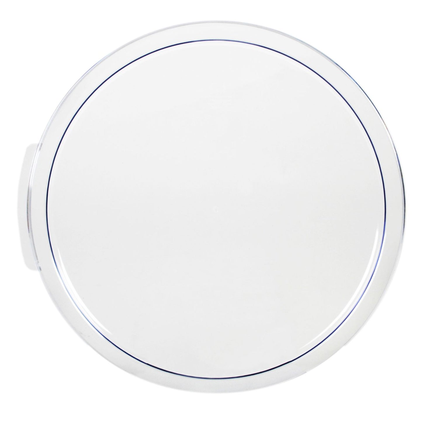 Thunder Group Round Cover is designed to fit 12 quart (PLRFT312PC), 18 quart (PLRFT318PC), and 22 quart (PLRFT322PC) round food containers, offering secure coverage for commercial food storage. Made from clear, durable polycarbonate, it withstands temperatures from -40°F to 210°F. Break-resistant, shatter-resistant, dishwasher safe, and NSF listed, this lid is perfect for high-volume kitchens. Not for microwave or oven use.