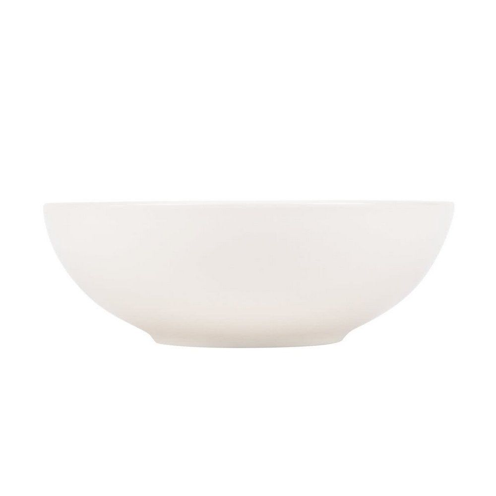 Yanco Salad/Soup/Pasta Bowl RE-81 is a must-have for any restaurant or catering service, designed for serving large portions of soups, salads, and pasta dishes. With a generous 48-ounce capacity, this bowl is ideal for family-style servings or hearty meals. Its classic round shape and smooth American white finish provide a timeless, elegant presentation that complements any table setting. Made from high-quality porcelain, this bowl is resistant to scratches and chips, ensuring durability for long-term use.