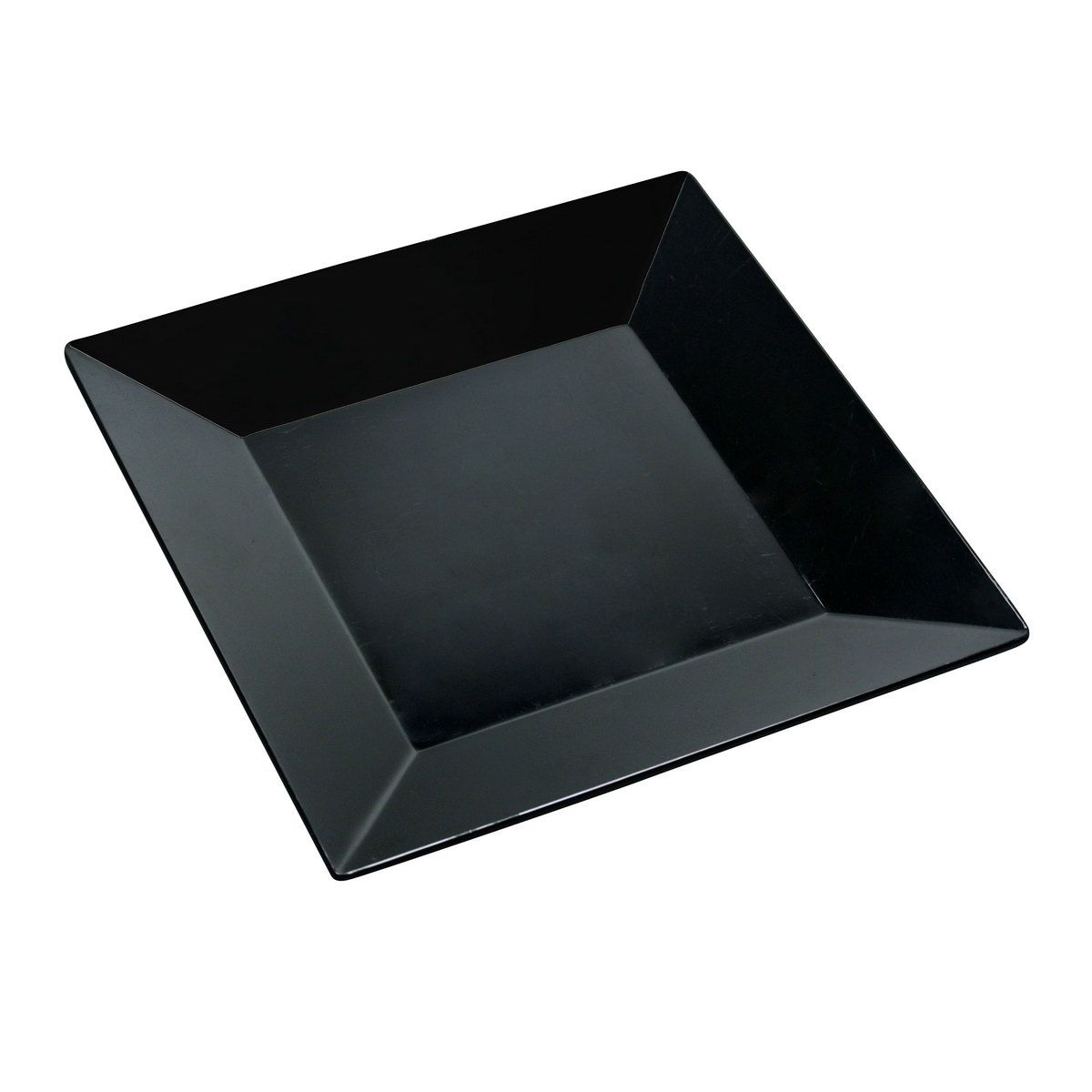Yanco Square Plate RM-114BK is a sleek and durable serving solution, perfect for both casual and upscale dining settings. Measuring 14 inches, this melamine plate mimics the look of ceramic while offering exceptional durability, making it ideal for restaurants, catering services, and hospitality venues. Its bold black finish enhances food presentation, making dishes stand out elegantly.