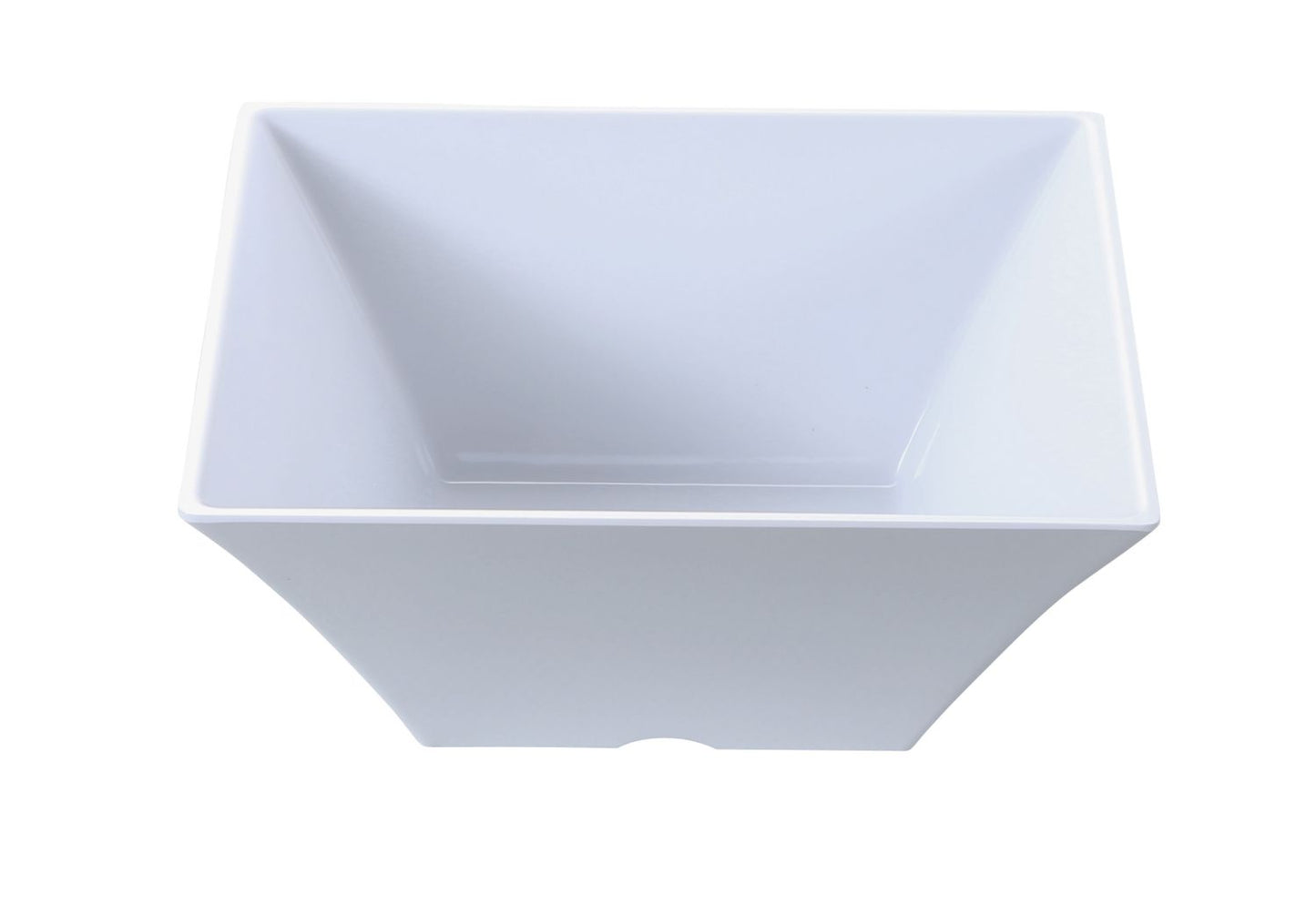Yanco Square Bowl RM-4109 is a durable and stylish serving solution, perfect for both commercial and home dining. With a generous 4-quart capacity, this 10-inch by 4-inch bowl is ideal for serving large portions of rice, soups, guacamole, noodles, and appetizers. Made from high-quality melamine, it mimics the appearance of ceramic while offering superior durability and resistance to breakage.