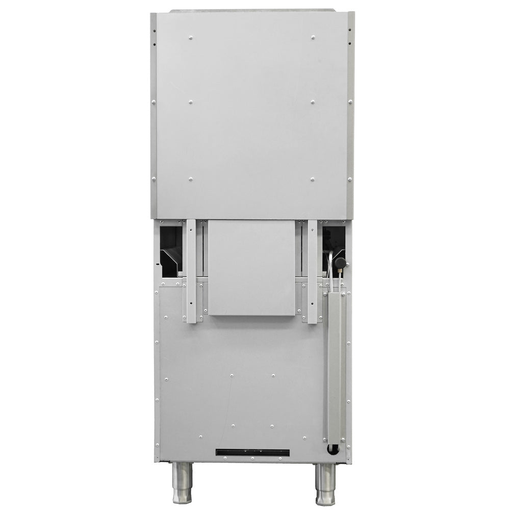 Standard Range SR-R24-24MG-NG 24-inch natural gas commercial range with 24-inch griddle top and oven 93000 BTU for compact cooking in restaurants cafes and commercial kitchens