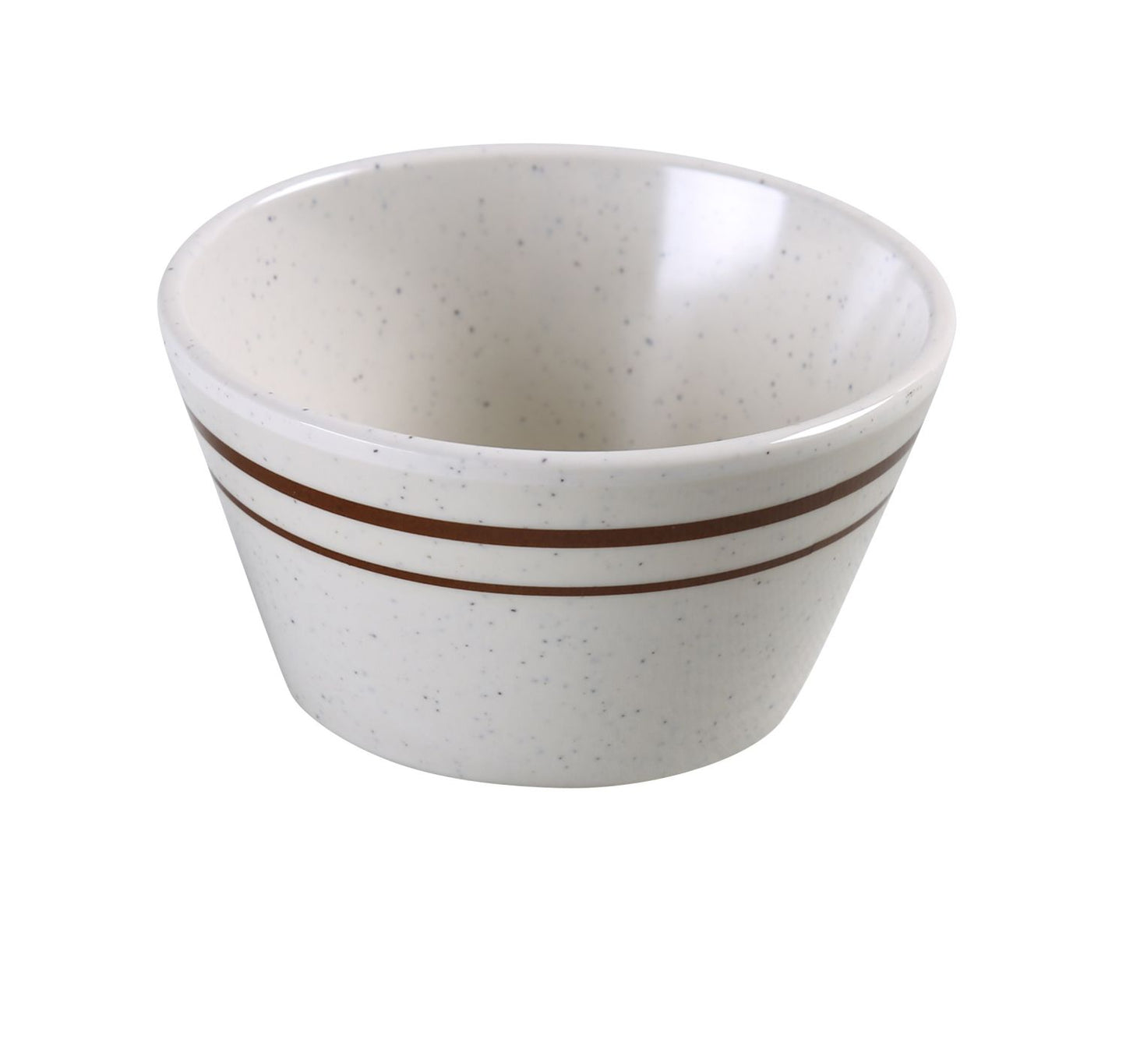 Yanco Bouillon Cup SS-302 is a durable and stylish addition to any food service establishment. With an 8 oz. capacity and measuring 4 inches in diameter and 2 inches in height, this beige melamine cup is perfect for serving soups, salads, side dishes, and more. Crafted from high-quality, break-resistant melamine, it offers the look of ceramic with superior durability. Its smooth surface and wide rim enhance its elegant design, making it a versatile choice for various dining settings.